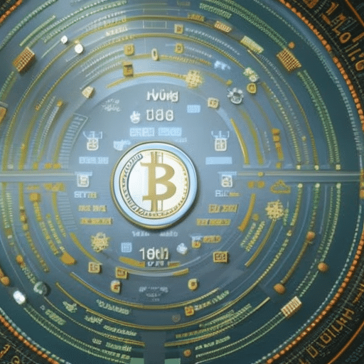 Zed illustration of a global economy with Bitcoin at its center, emphasizing the network's interconnectedness and its importance in the global economy