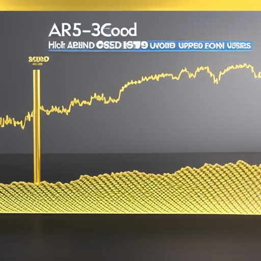 showing an upward trending line of Bitcoin users, with a 3D gold-colored Bitcoin in the foreground