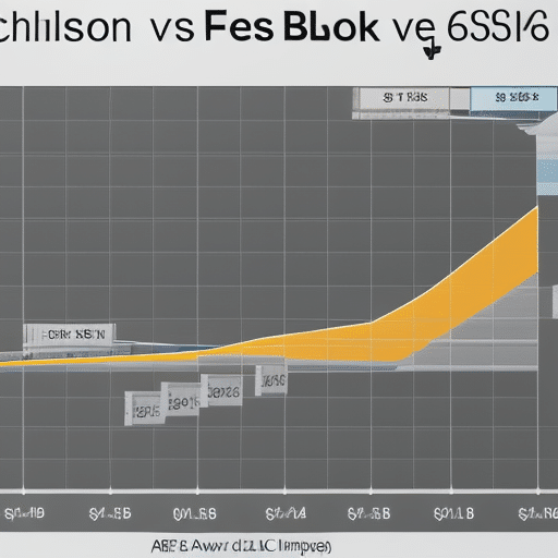 Ful graph of Bitcoin fees versus block size, with arrows pointing to the impact of increasing/decreasing block size