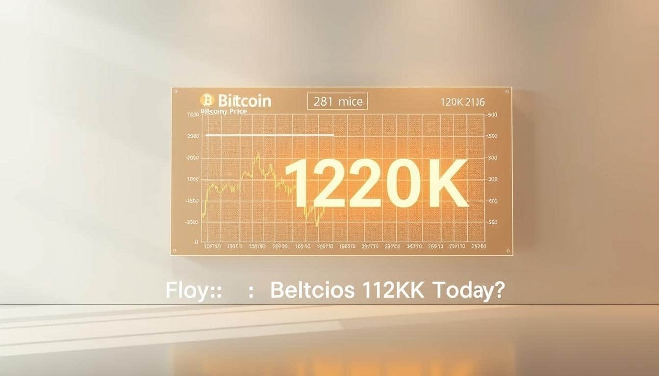 bitcoin price live above 120k or below today