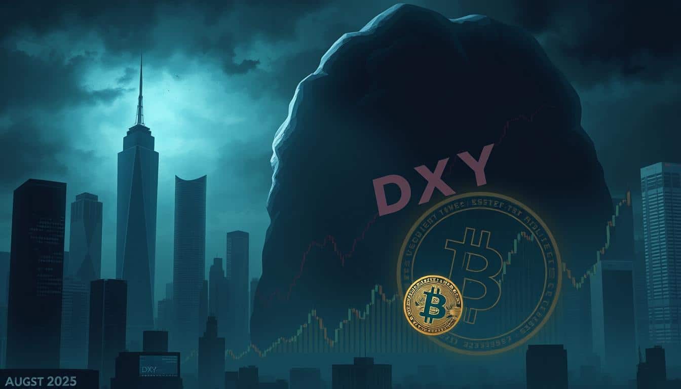 usd index dxy effect on bitcoin august 2025